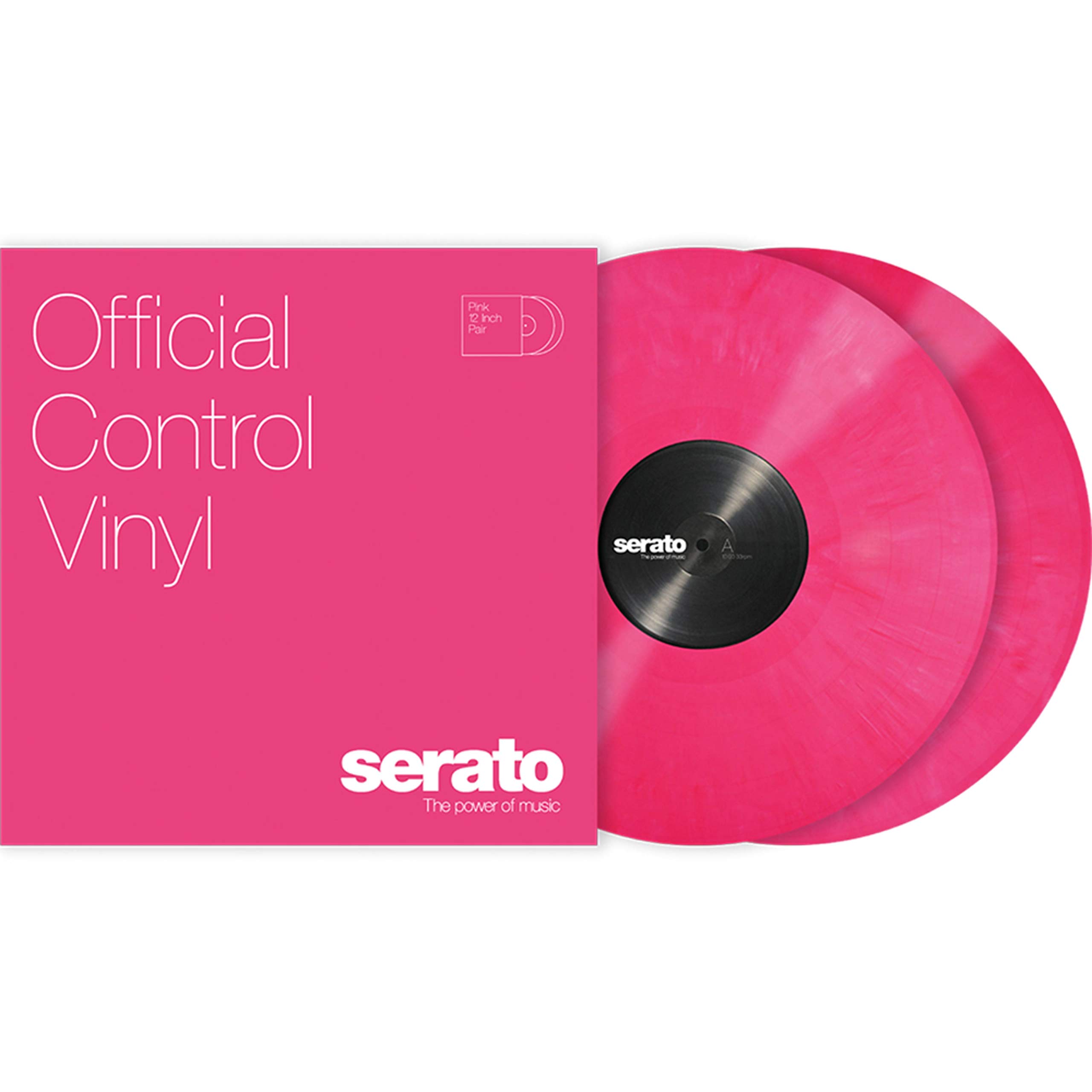 Serato OFFICIAL CONTROL VINYL ピンク Serato Control Vinyl 12
